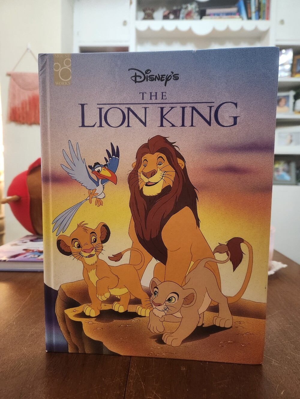 Disney The Lion King Hard Cover Book 1994 Release EUC